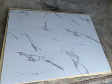 Load image into Gallery viewer, Modern Staturio Polished Porcelain Carrara Vein Tile Glossy 12x24
